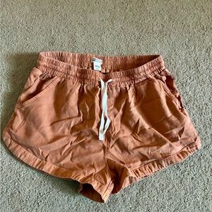 Women's Tan Shorts (need to be ironed)
